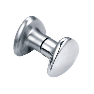 pomello per porta moderno / in ottone