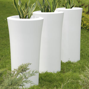vaso da giardino in poliestere