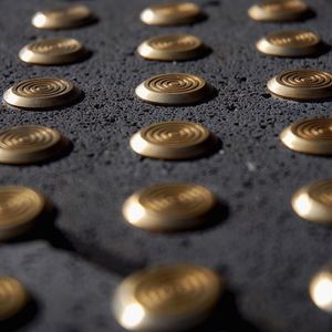 lastra guida tattile in acciaio inox