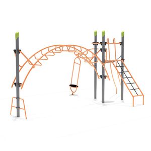struttura d'arrampicata per parco giochi