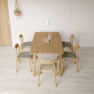 sedia da pranzo contemporanea 1