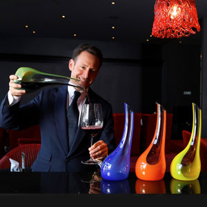 decanter in cristallo