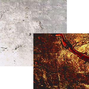 pannello in vetro decorato