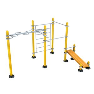 attrezzature di street workout per spazio pubblico