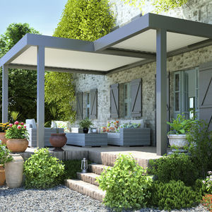 pergola addossata