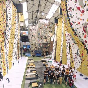 parete d'arrampicata fissa 1