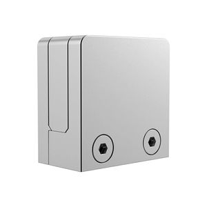 morsetto per vetro in acciaio inox