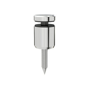 morsetto per vetro in acciaio inox