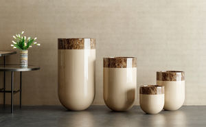 vaso da giardino in fibra di vetro