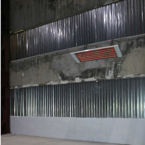 stufa ad infrarossi a soffitto