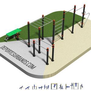 attrezzature di street workout per scuola 1
