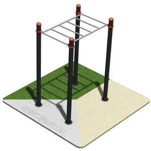 scala a pioli per percorso vita