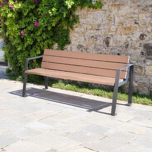 panca per spazi pubblici moderna
