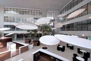 soffitto teso in metallo