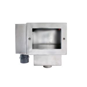 skimmer per piscine in acciaio inossidabile 1