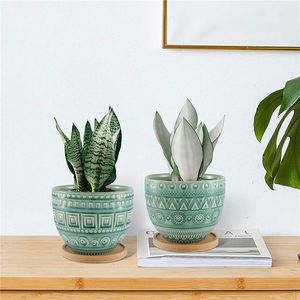 vaso da giardino in ceramica smaltata