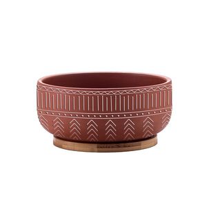 vaso da giardino in terracotta