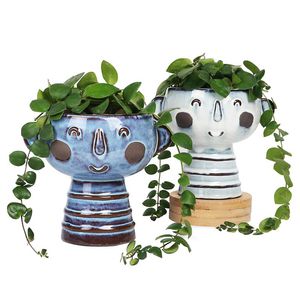 vaso da giardino in ceramica