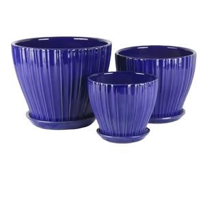 vaso da giardino in ceramica smaltata