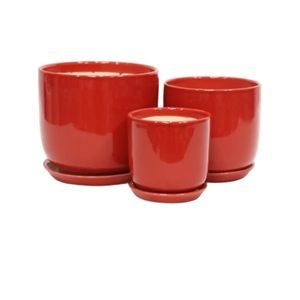 vaso da giardino in ceramica