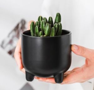 vaso da giardino in ceramica smaltata