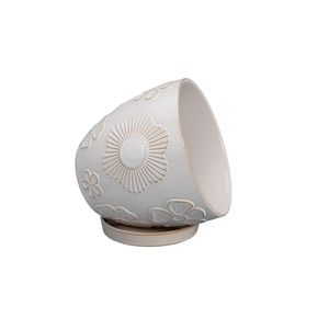 vaso da giardino in ceramica smaltata
