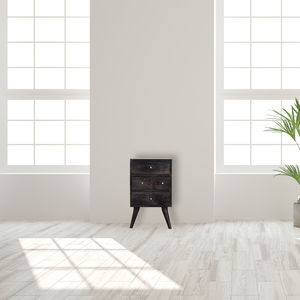 comodino in stile scandinavo
