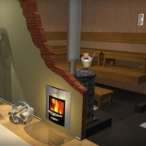 stufa per sauna a legna