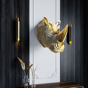 scultura in ottone