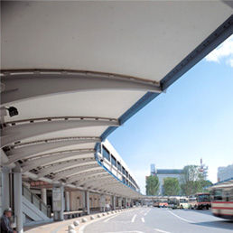 membrana architettonica in tessuto