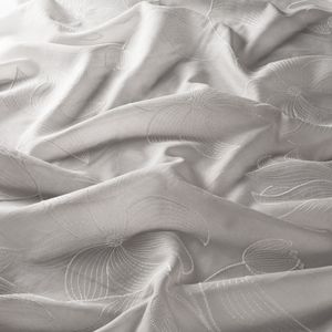 tendina voile a fiori