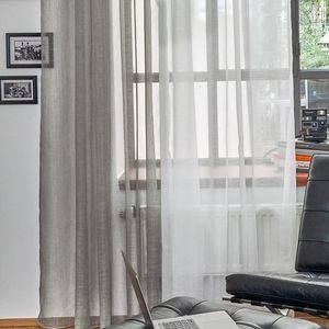 tendina voile a tinta unita
