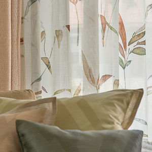 tendina voile a fiori