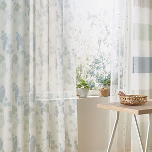 tendina voile a fiori