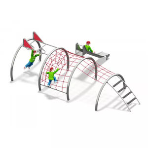 struttura d'arrampicata per parco giochi