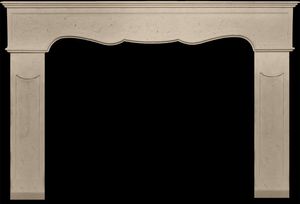 cornice per camino contemporanea 1