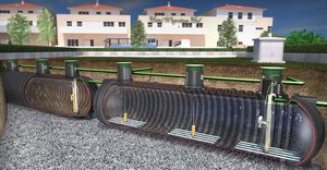 micro impianto di depurazione per acqua
