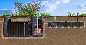 micro impianto di depurazione per acqua