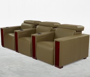 poltrona per cinema in pelle
