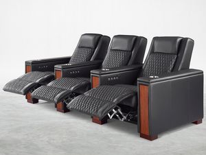 poltrona per cinema in pelle