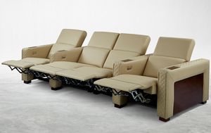 poltrona per cinema in pelle