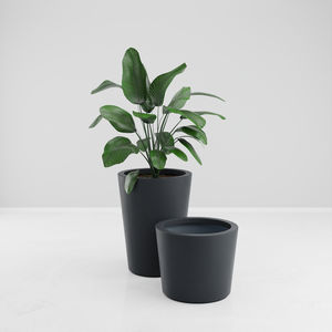 vaso da giardino in poliestere