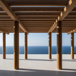 trave in legno massiccio