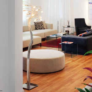 lampada da terra / design originale / in alluminio / in ottone