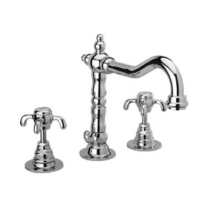 miscelatore doppio comando per lavabo