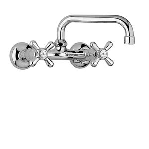 miscelatore doppio comando da parete