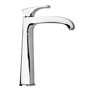 miscelatore in metallo cromato / da cucina / 1 foro