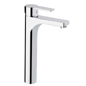 miscelatore per lavabo / in ottone cromato / da bagno / 1 foro