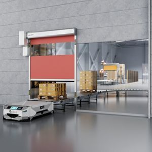 porta industriale ad avvolgimento 1