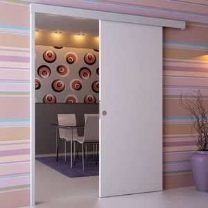 sistema scorrevole per porta in legno